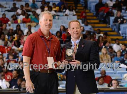 Thumbnail 1 in Winston-Salem Prep vs. Plymouth (NCHSAA 1A Final) photogallery.