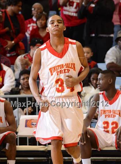 Thumbnail 2 in Winston-Salem Prep vs. Plymouth (NCHSAA 1A Final) photogallery.
