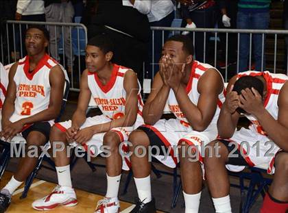 Thumbnail 3 in Winston-Salem Prep vs. Plymouth (NCHSAA 1A Final) photogallery.