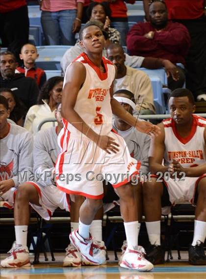 Thumbnail 1 in Winston-Salem Prep vs. Plymouth (NCHSAA 1A Final) photogallery.