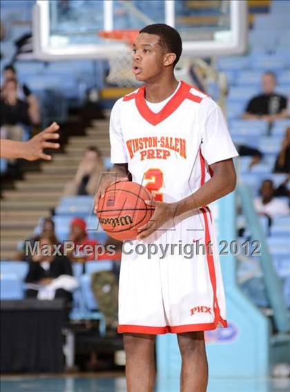 Thumbnail 3 in Winston-Salem Prep vs. Plymouth (NCHSAA 1A Final) photogallery.