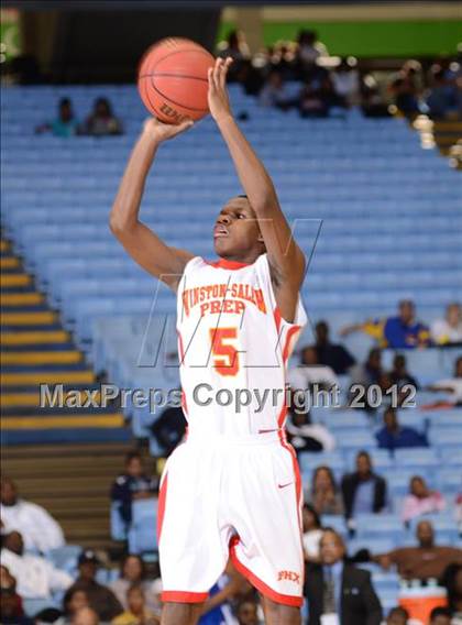 Thumbnail 1 in Winston-Salem Prep vs. Plymouth (NCHSAA 1A Final) photogallery.