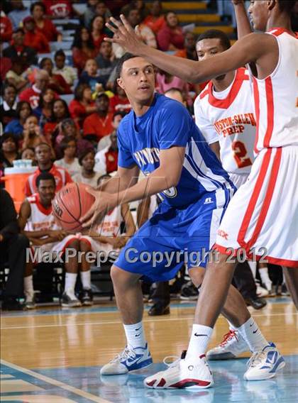 Thumbnail 2 in Winston-Salem Prep vs. Plymouth (NCHSAA 1A Final) photogallery.