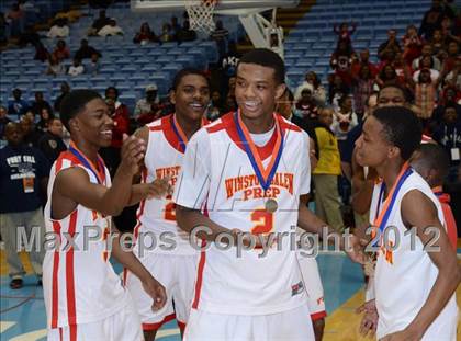 Thumbnail 3 in Winston-Salem Prep vs. Plymouth (NCHSAA 1A Final) photogallery.