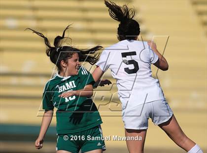 Thumbnail 2 in Granada Hills vs Hamilton (LA Valley Invitational) photogallery.
