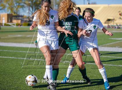 Thumbnail 3 in Granada Hills vs Hamilton (LA Valley Invitational) photogallery.
