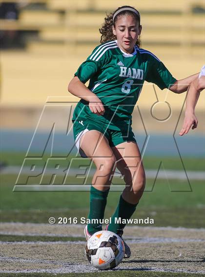 Thumbnail 1 in Granada Hills vs Hamilton (LA Valley Invitational) photogallery.