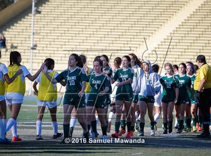 Thumbnail 1 in Granada Hills vs Hamilton (LA Valley Invitational) photogallery.
