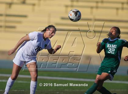 Thumbnail 2 in Granada Hills vs Hamilton (LA Valley Invitational) photogallery.