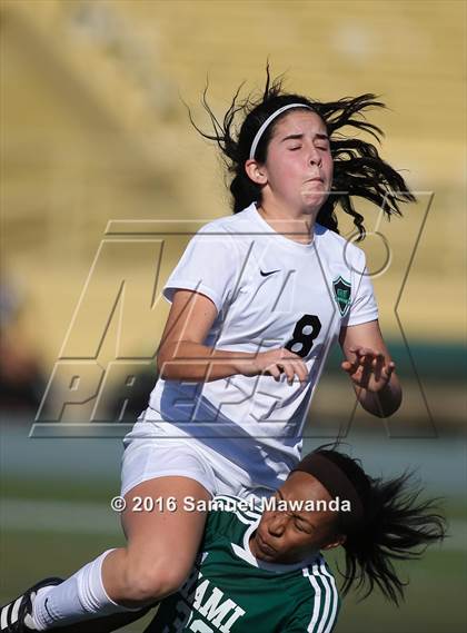 Thumbnail 2 in Granada Hills vs Hamilton (LA Valley Invitational) photogallery.