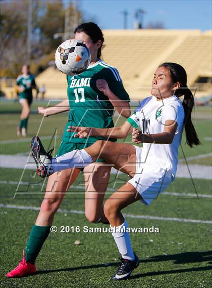 Thumbnail 3 in Granada Hills vs Hamilton (LA Valley Invitational) photogallery.
