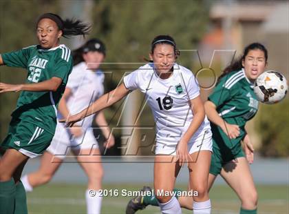 Thumbnail 3 in Granada Hills vs Hamilton (LA Valley Invitational) photogallery.