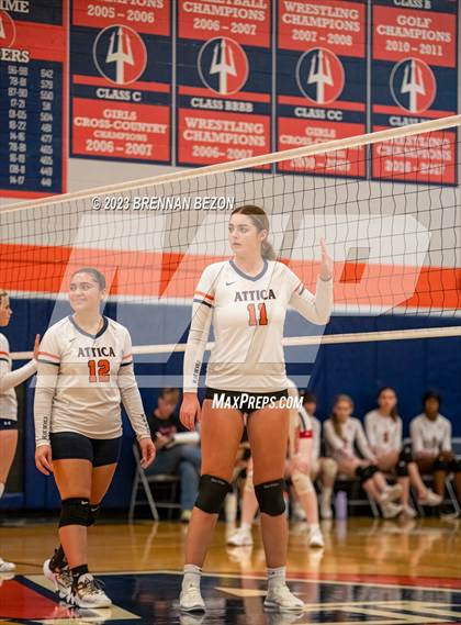 Thumbnail 3 in Williamson @ Attica (Section V Class C1 Quarterfinal) photogallery.