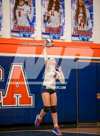 Thumbnail 3 in Williamson @ Attica (Section V Class C1 Quarterfinal) photogallery.
