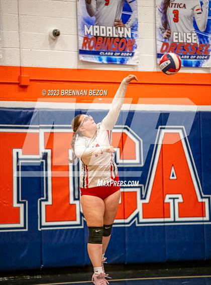 Thumbnail 3 in Williamson @ Attica (Section V Class C1 Quarterfinal) photogallery.