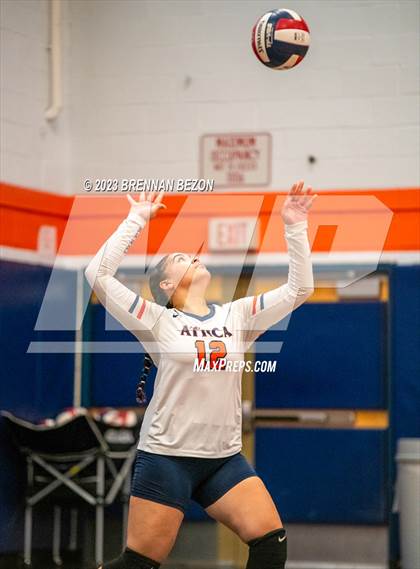 Thumbnail 1 in Williamson @ Attica (Section V Class C1 Quarterfinal) photogallery.