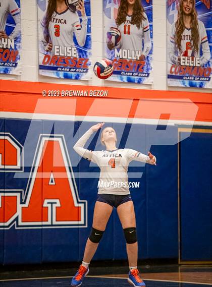 Thumbnail 2 in Williamson @ Attica (Section V Class C1 Quarterfinal) photogallery.