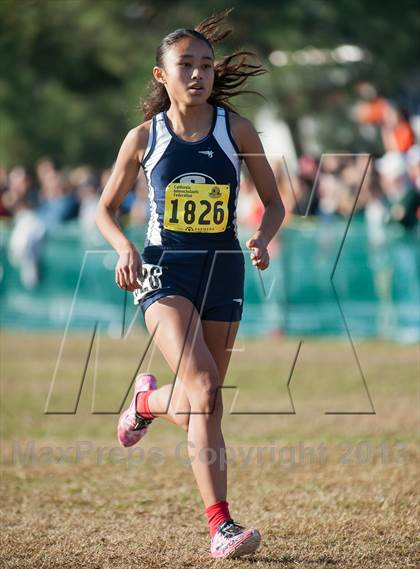 Thumbnail 3 in CIF State Cross Country Championships (Girls D2) photogallery.