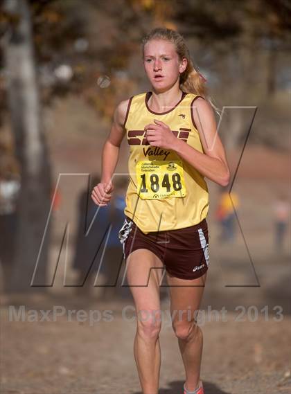 Thumbnail 3 in CIF State Cross Country Championships (Girls D2) photogallery.