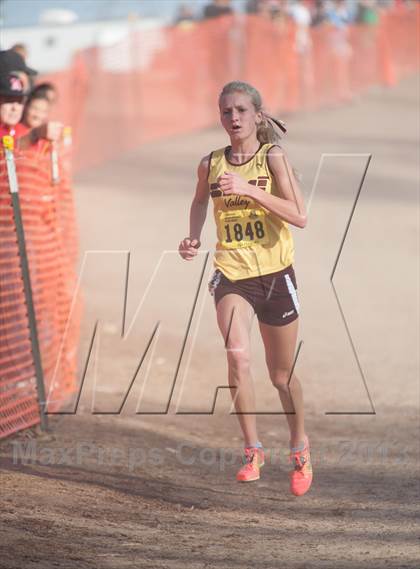 Thumbnail 1 in CIF State Cross Country Championships (Girls D2) photogallery.