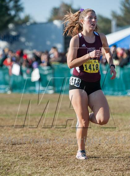 Thumbnail 3 in CIF State Cross Country Championships (Girls D2) photogallery.