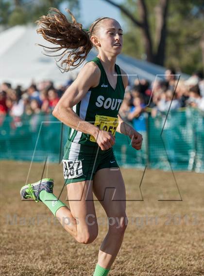 Thumbnail 1 in CIF State Cross Country Championships (Girls D2) photogallery.