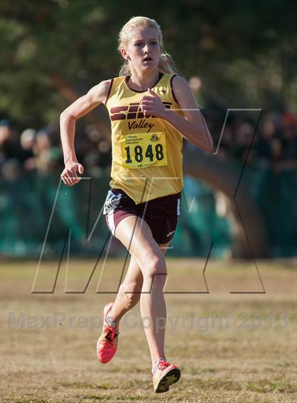 Thumbnail 1 in CIF State Cross Country Championships (Girls D2) photogallery.