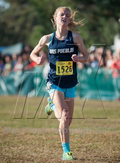 Thumbnail 3 in CIF State Cross Country Championships (Girls D2) photogallery.