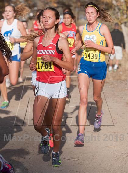 Thumbnail 3 in CIF State Cross Country Championships (Girls D2) photogallery.