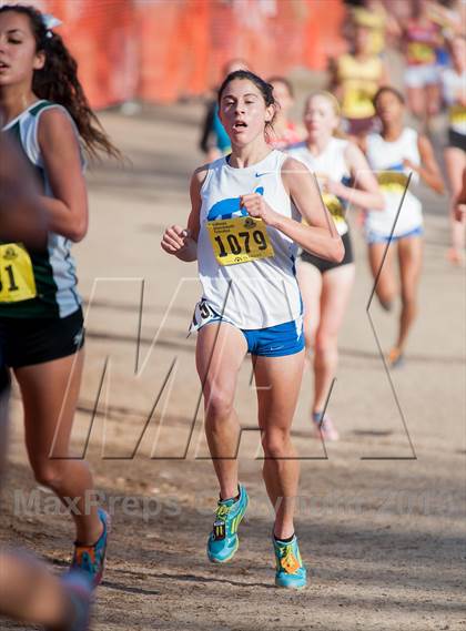 Thumbnail 2 in CIF State Cross Country Championships (Girls D2) photogallery.