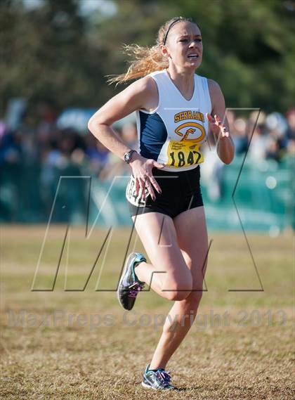 Thumbnail 2 in CIF State Cross Country Championships (Girls D2) photogallery.