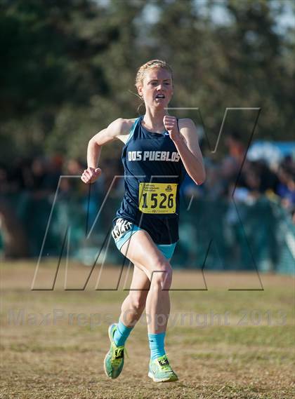 Thumbnail 1 in CIF State Cross Country Championships (Girls D2) photogallery.