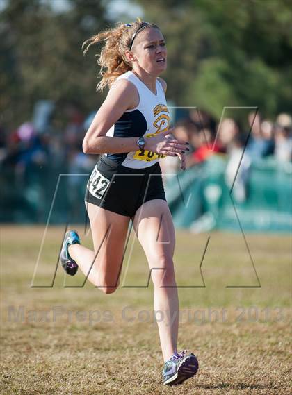 Thumbnail 1 in CIF State Cross Country Championships (Girls D2) photogallery.