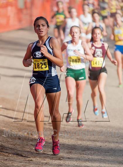 Thumbnail 2 in CIF State Cross Country Championships (Girls D2) photogallery.
