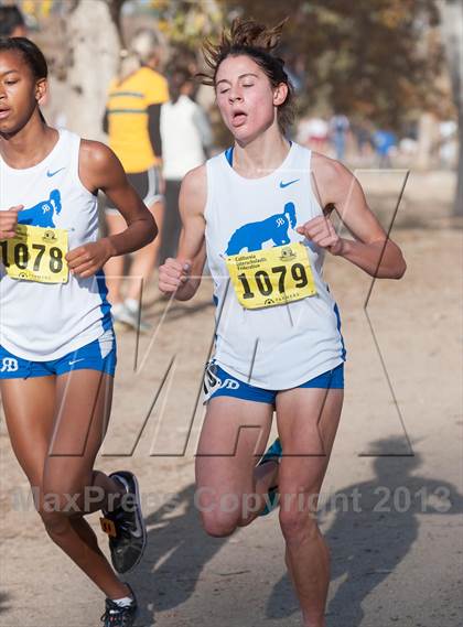Thumbnail 3 in CIF State Cross Country Championships (Girls D2) photogallery.
