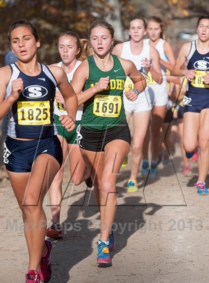 Thumbnail 3 in CIF State Cross Country Championships (Girls D2) photogallery.