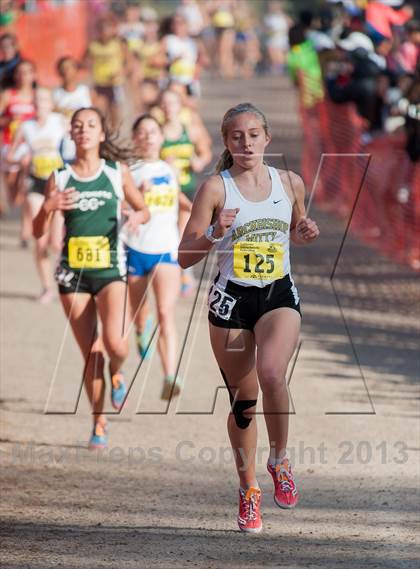 Thumbnail 1 in CIF State Cross Country Championships (Girls D2) photogallery.