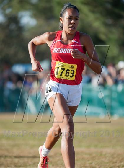 Thumbnail 1 in CIF State Cross Country Championships (Girls D2) photogallery.