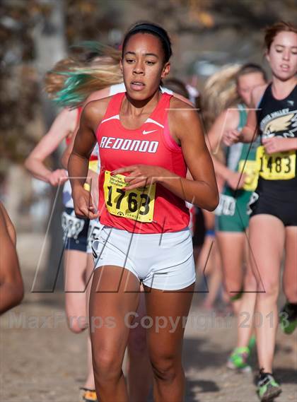 Thumbnail 3 in CIF State Cross Country Championships (Girls D2) photogallery.