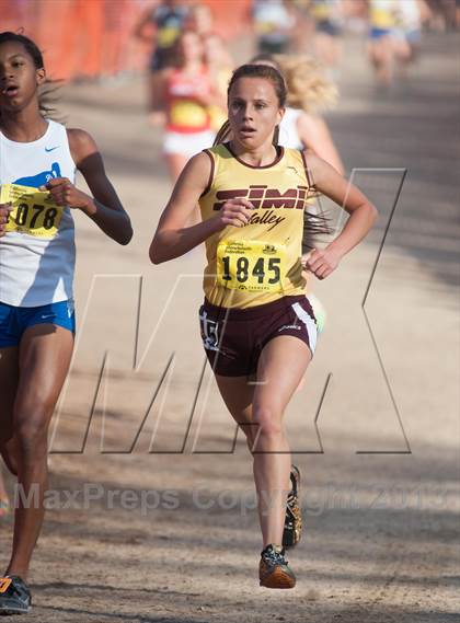 Thumbnail 3 in CIF State Cross Country Championships (Girls D2) photogallery.