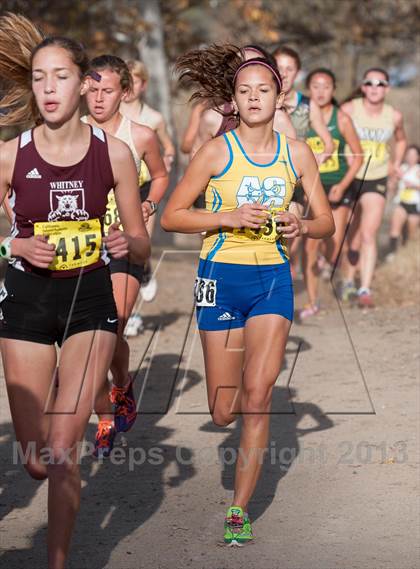 Thumbnail 3 in CIF State Cross Country Championships (Girls D2) photogallery.