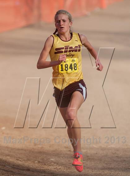 Thumbnail 3 in CIF State Cross Country Championships (Girls D2) photogallery.