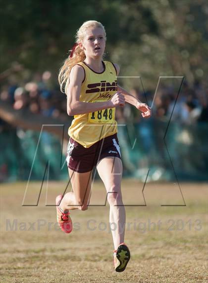 Thumbnail 2 in CIF State Cross Country Championships (Girls D2) photogallery.