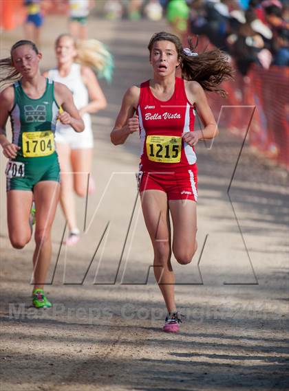 Thumbnail 3 in CIF State Cross Country Championships (Girls D2) photogallery.