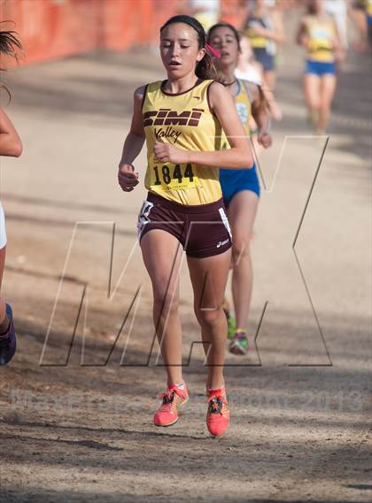 Thumbnail 1 in CIF State Cross Country Championships (Girls D2) photogallery.