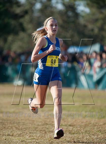 Thumbnail 1 in CIF State Cross Country Championships (Girls D2) photogallery.
