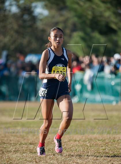 Thumbnail 1 in CIF State Cross Country Championships (Girls D2) photogallery.