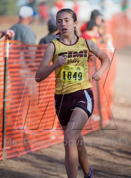 Thumbnail 1 in CIF State Cross Country Championships (Girls D2) photogallery.