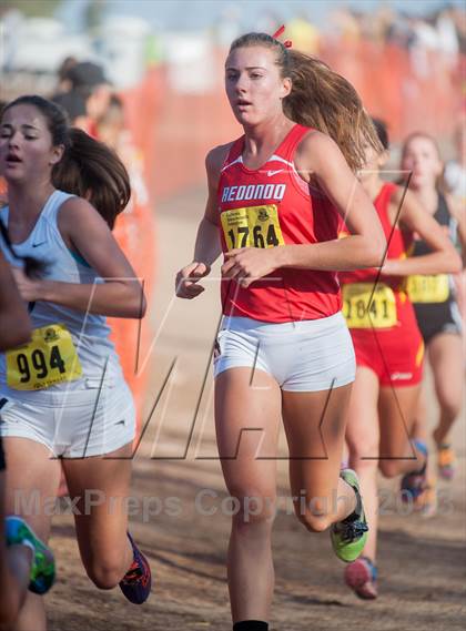 Thumbnail 2 in CIF State Cross Country Championships (Girls D2) photogallery.