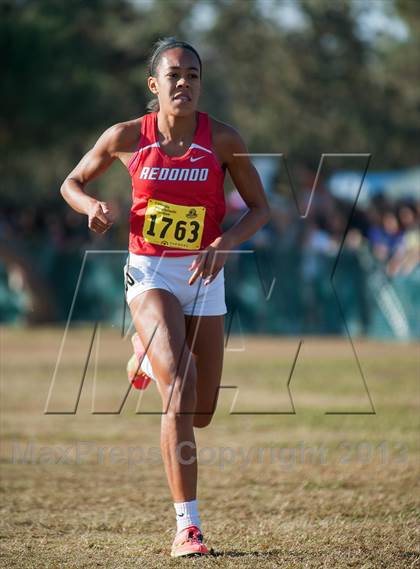Thumbnail 3 in CIF State Cross Country Championships (Girls D2) photogallery.